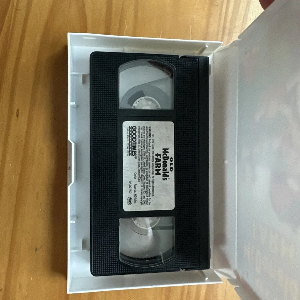 Old McDonalds Farm VHS Kids Fairy Tales Fully Animated Color Cartoons 1996